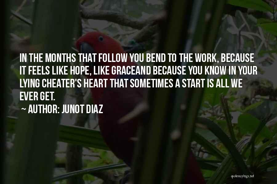 Not A Cheater Quotes By Junot Diaz