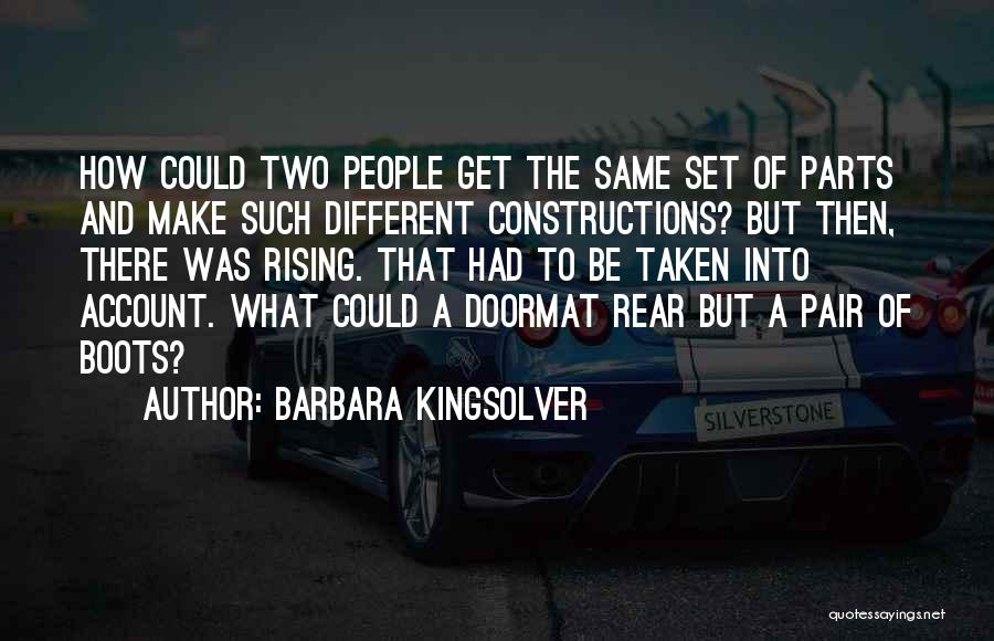 Not A Doormat Quotes By Barbara Kingsolver
