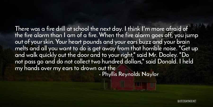 Not A Drill Quotes By Phyllis Reynolds Naylor Not A Drill Quotes By Phyllis Reynolds Naylor