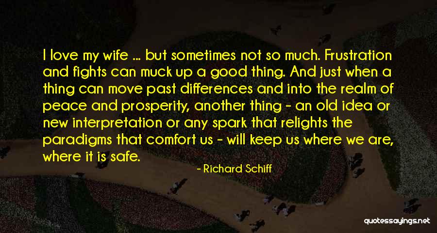Not A Good Wife Quotes By Richard Schiff Not A Good Wife Quotes By Richard Schiff