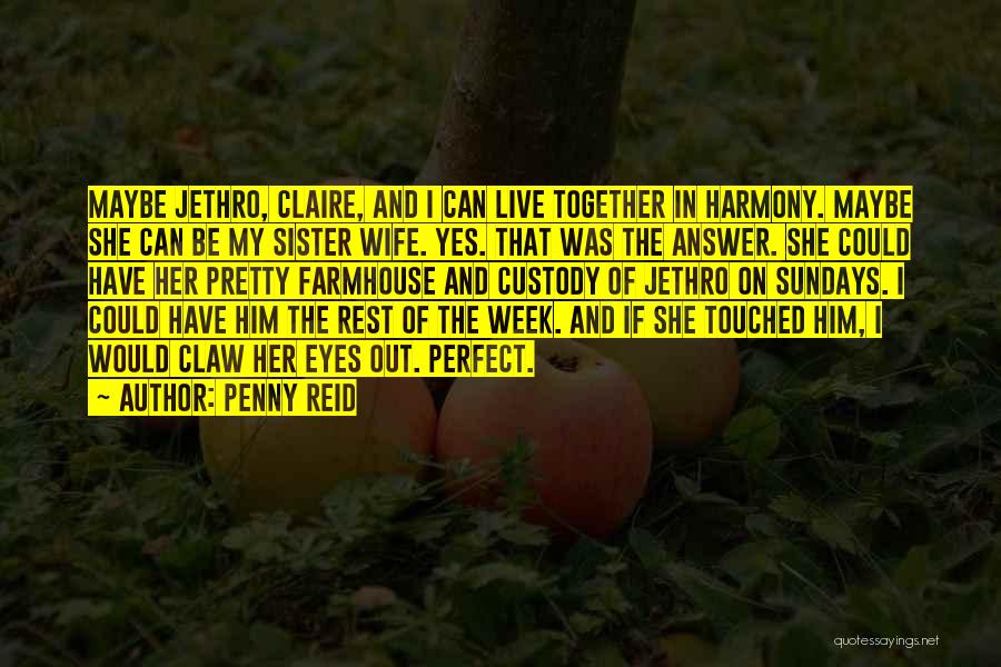 Not A Perfect Wife Quotes By Penny Reid