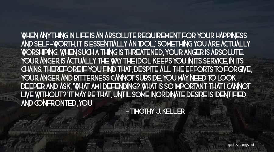 Not Able To Forgive Quotes By Timothy J. Keller