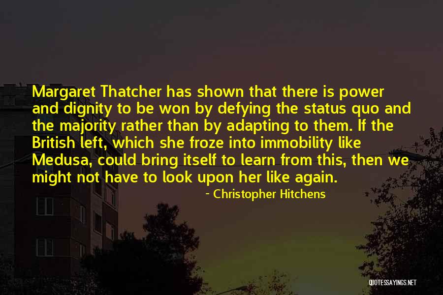 Not Adapting Quotes By Christopher Hitchens Not Adapting Quotes By Christopher Hitchens