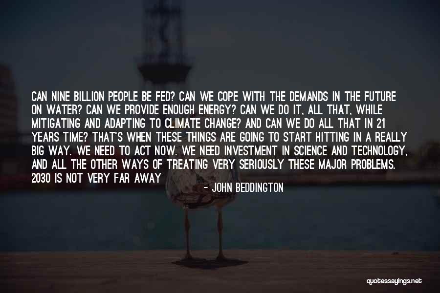 Not Adapting Quotes By John Beddington Not Adapting Quotes By John Beddington