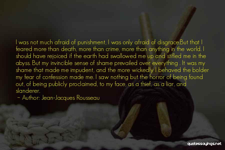 Not Afraid Of Death Quotes By Jean-Jacques Rousseau