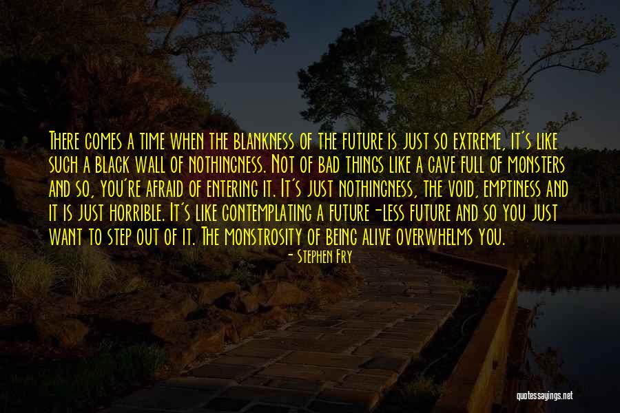 Not Afraid Of The Future Quotes By Stephen Fry Not Afraid Of The Future Quotes By Stephen Fry
