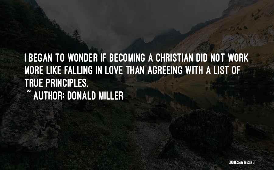 Not Agreeing Quotes By Donald Miller