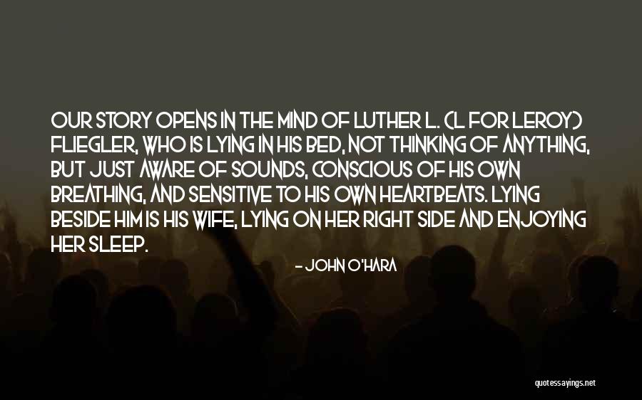 Not Anything Is Lying Quotes By John O'Hara Not Anything Is Lying Quotes By John O'Hara