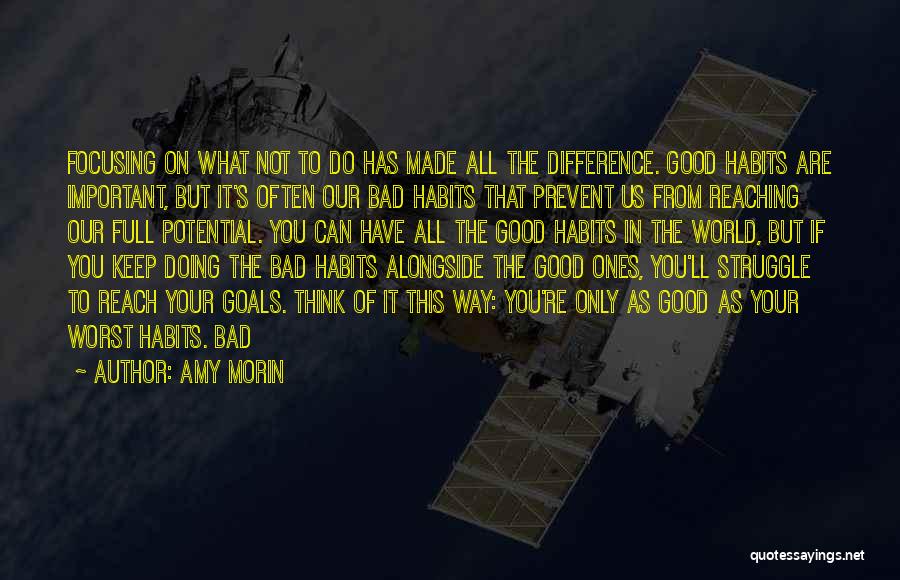 Not As Bad As You Think Quotes By Amy Morin