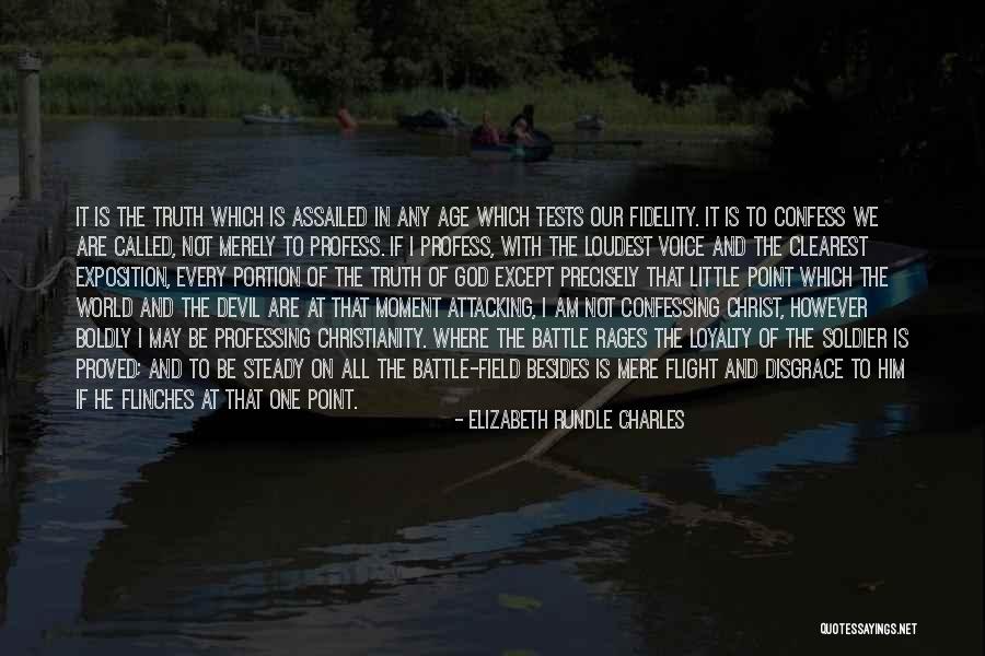 Not Attacking Quotes By Elizabeth Rundle Charles