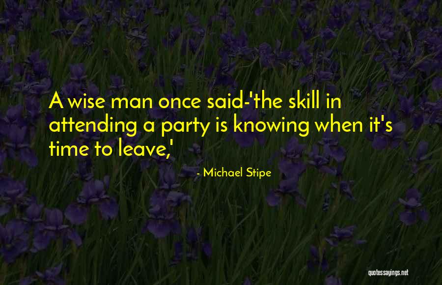 Not Attending Party Quotes By Michael Stipe Not Attending Party Quotes By Michael Stipe