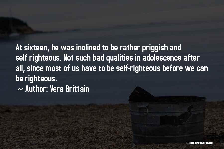 Not Bad At All Quotes By Vera Brittain