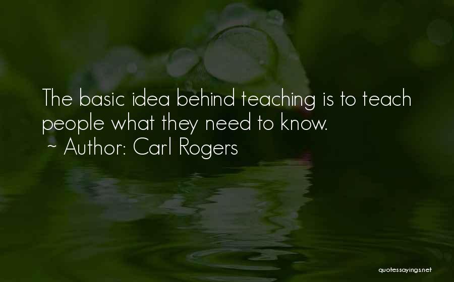 Not Basic Inspirational Quotes By Carl Rogers