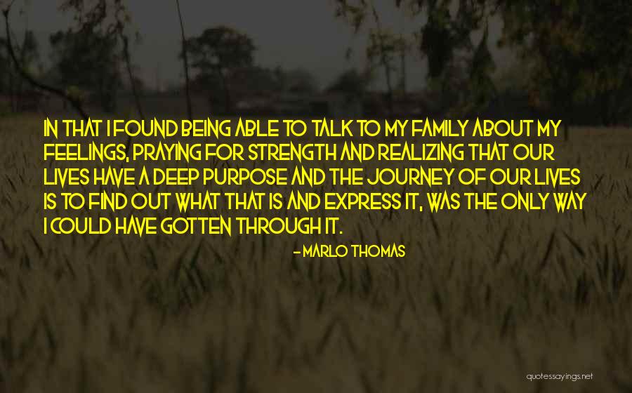 Not Being Able To Express Yourself Quotes By Marlo Thomas Not Being Able To Express Yourself Quotes By Marlo Thomas