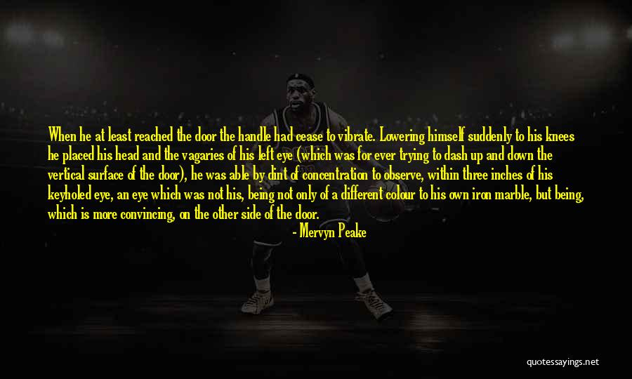 Not Being Able To Handle Me Quotes By Mervyn Peake Not Being Able To Handle Me Quotes By Mervyn Peake
