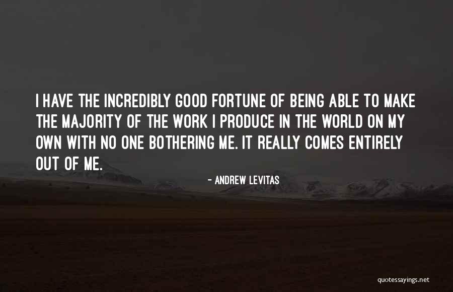 Not Being Able To Please Someone Quotes By Andrew Levitas