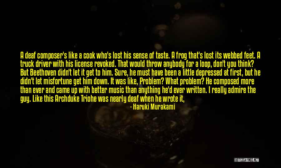 Not Being Able To Talk To Someone Quotes By Haruki Murakami Not Being Able To Talk To Someone Quotes By Haruki Murakami