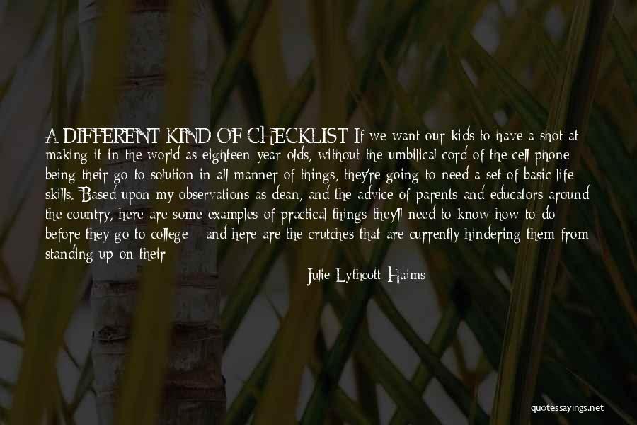 Not Being Able To Talk To Someone Quotes By Julie Lythcott-Haims Not Being Able To Talk To Someone Quotes By Julie Lythcott-Haims