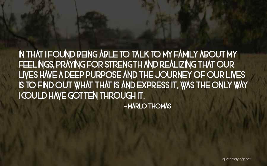 Not Being Able To Talk To Someone Quotes By Marlo Thomas Not Being Able To Talk To Someone Quotes By Marlo Thomas