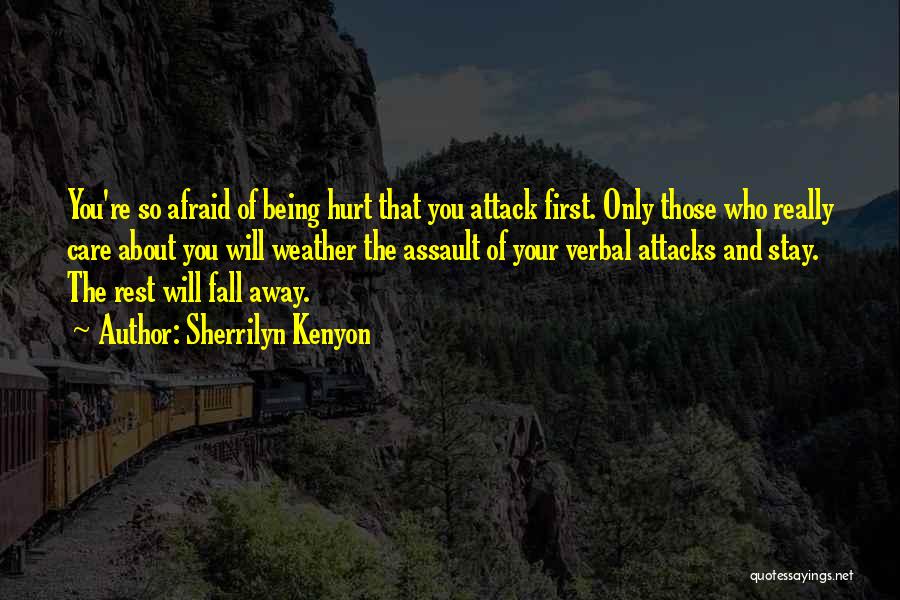 Not Being Afraid To Fall Quotes By Sherrilyn Kenyon