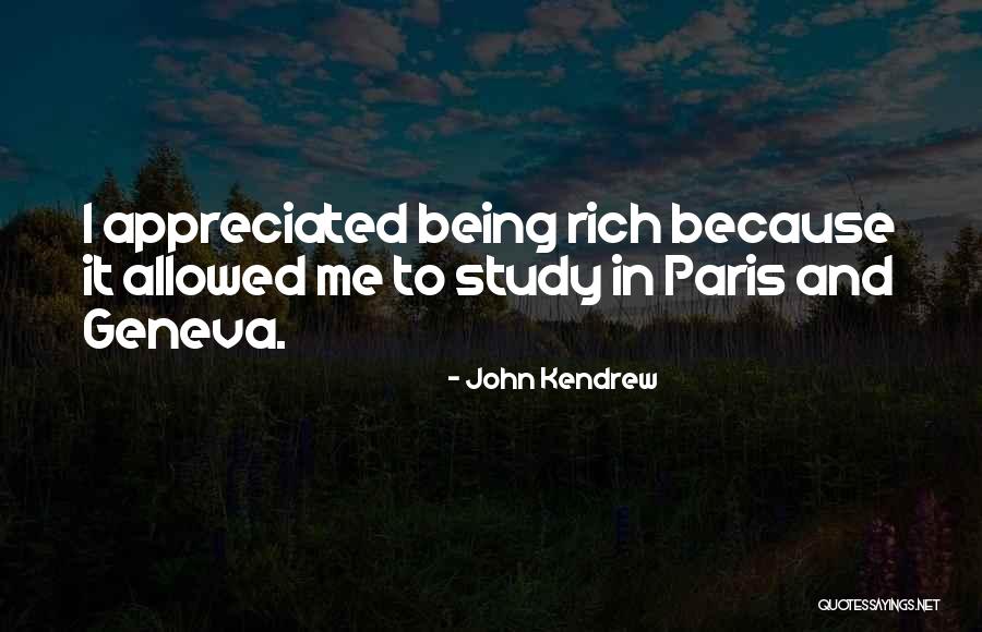 Not Being Appreciated Quotes By John Kendrew Not Being Appreciated Quotes By John Kendrew