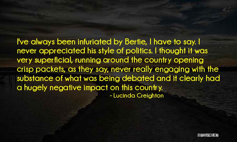 Not Being Appreciated Quotes By Lucinda Creighton Not Being Appreciated Quotes By Lucinda Creighton