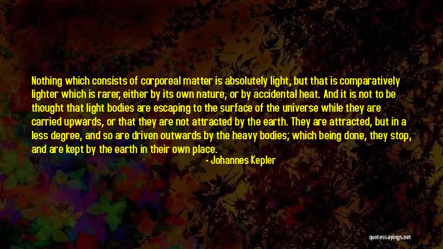 Not Being Attracted Quotes By Johannes Kepler Not Being Attracted Quotes By Johannes Kepler