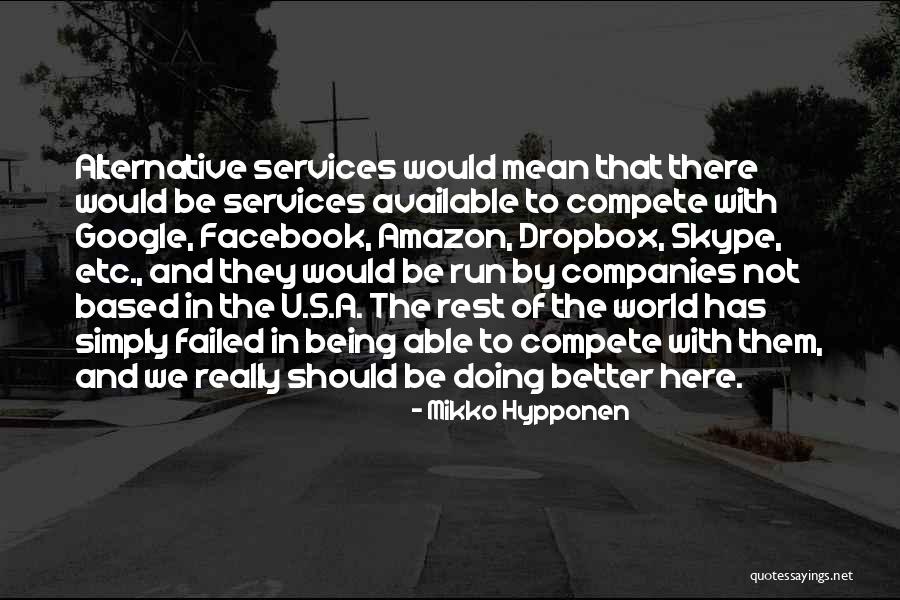 Not Being Available Quotes By Mikko Hypponen Not Being Available Quotes By Mikko Hypponen