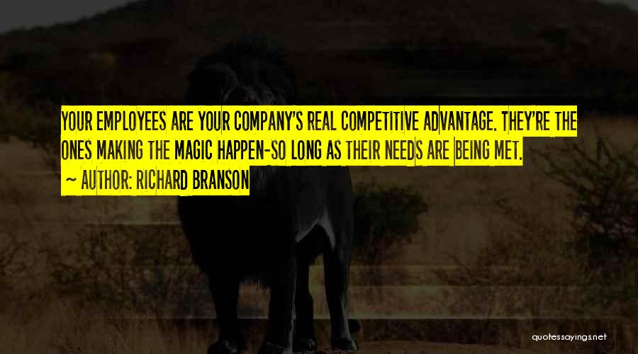 Not Being Competitive Quotes By Richard Branson