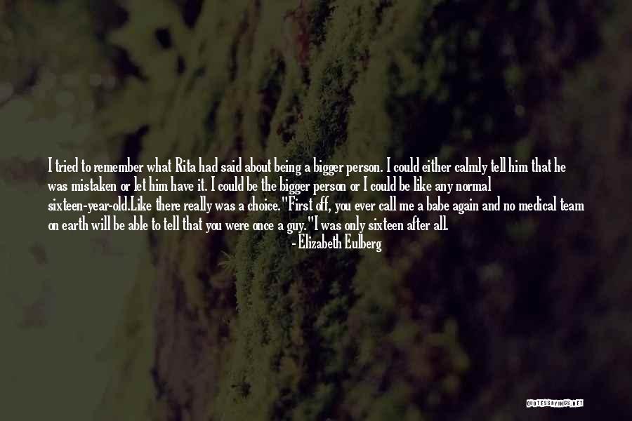 Not Being First Choice Quotes By Elizabeth Eulberg Not Being First Choice Quotes By Elizabeth Eulberg
