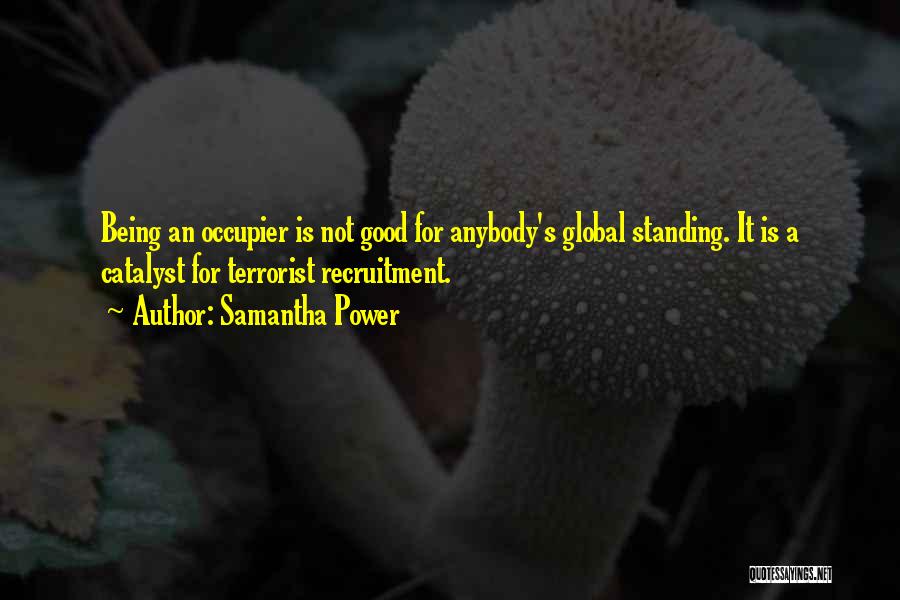 Not Being Good For Each Other Quotes By Samantha Power