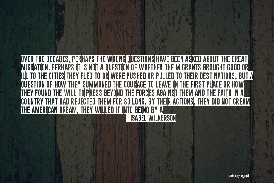Not Being In A Good Place Quotes By Isabel Wilkerson Not Being In A Good Place Quotes By Isabel Wilkerson