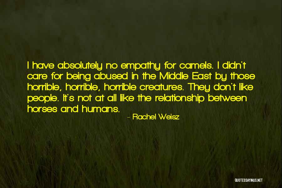 Not Being In The Middle Quotes By Rachel Weisz Not Being In The Middle Quotes By Rachel Weisz
