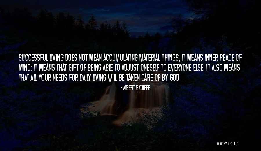 Not Being Mean Quotes By Albert E Cliffe Not Being Mean Quotes By Albert E Cliffe