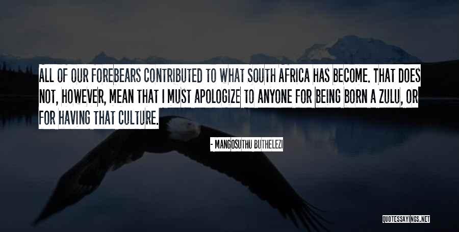 Not Being Mean Quotes By Mangosuthu Buthelezi Not Being Mean Quotes By Mangosuthu Buthelezi