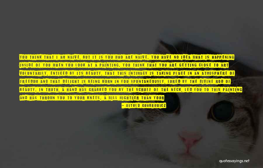 Not Being Naive Quotes By Witold Gombrowicz Not Being Naive Quotes By Witold Gombrowicz