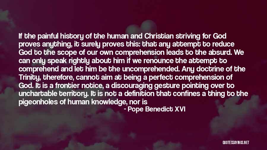 Not Being Perfect For Him Quotes By Pope Benedict XVI Not Being Perfect For Him Quotes By Pope Benedict XVI