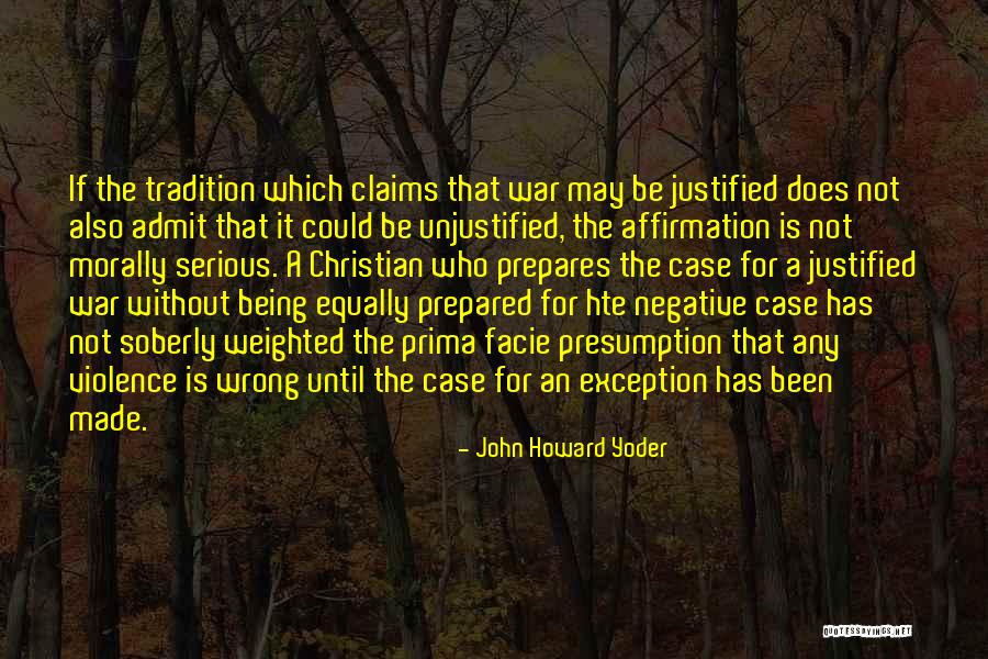 Not Being Prepared Quotes By John Howard Yoder Not Being Prepared Quotes By John Howard Yoder