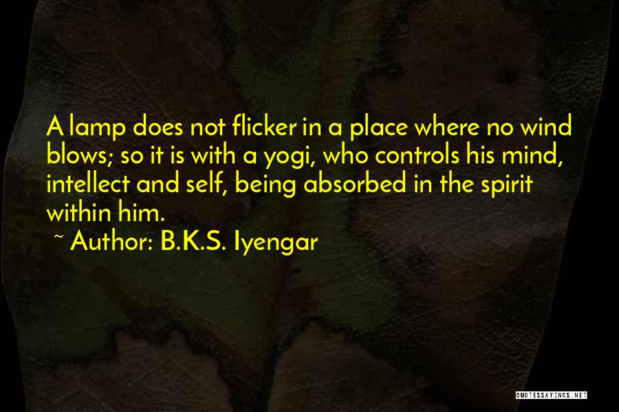 Not Being Self Absorbed Quotes By B.K.S. Iyengar