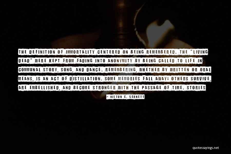 Not Being Self Centered Quotes By Milton C. Sernett Not Being Self Centered Quotes By Milton C. Sernett