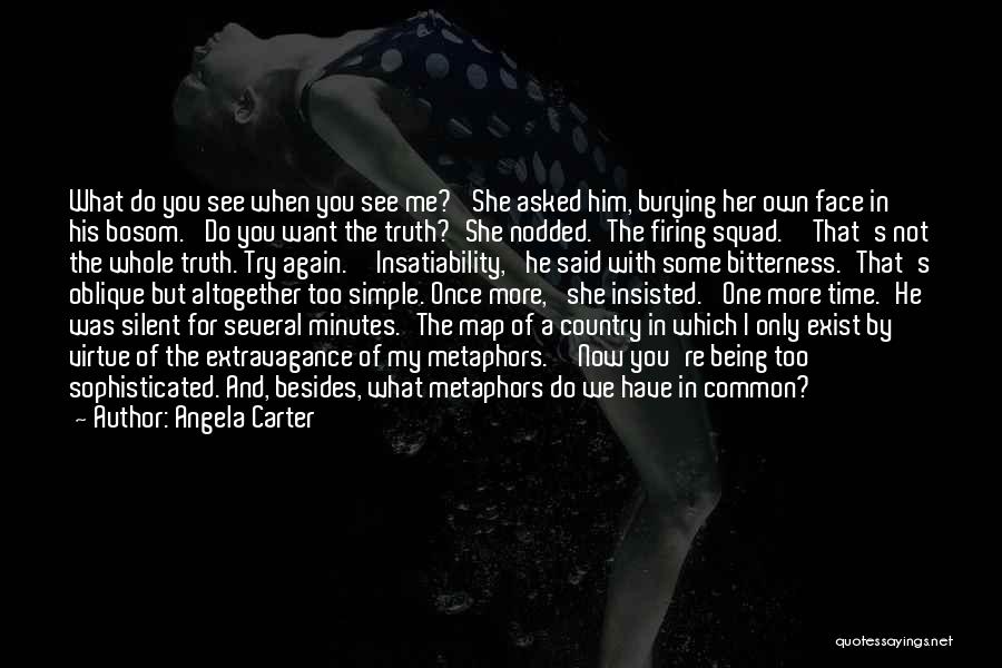 Not Being Silent Quotes By Angela Carter