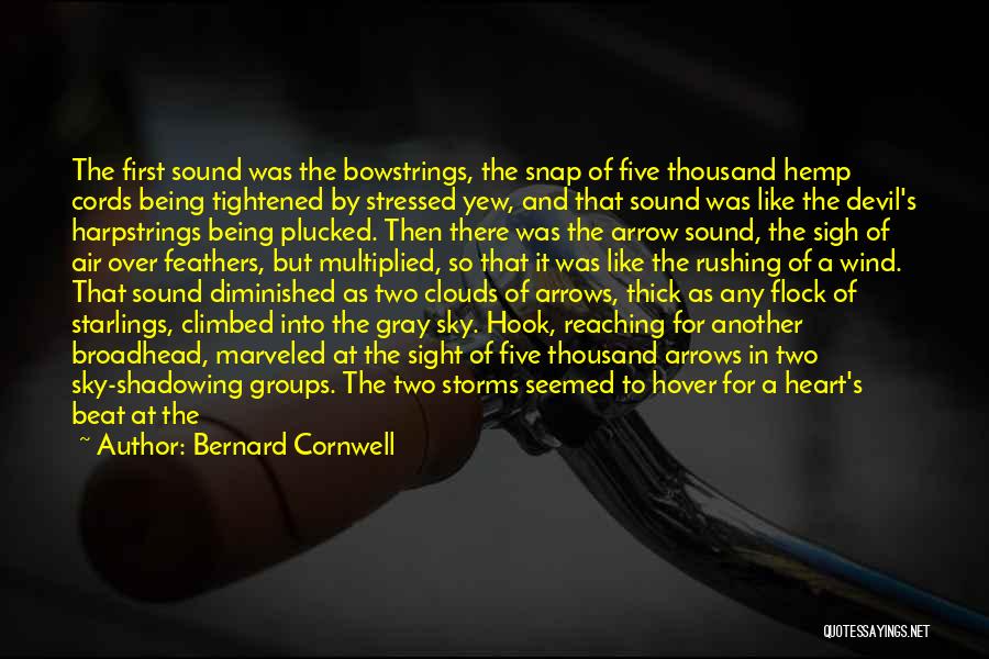 Not Being Stressed Quotes By Bernard Cornwell