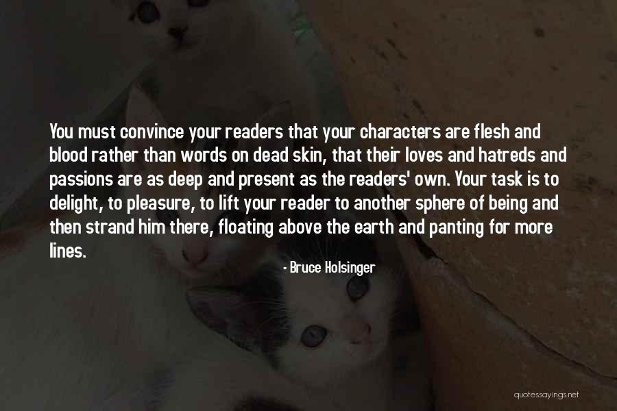 Not Being Sure If Someone Loves You Quotes By Bruce Holsinger