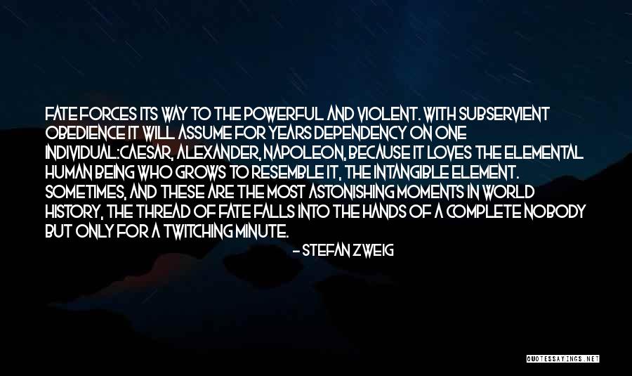 Not Being Sure If Someone Loves You Quotes By Stefan Zweig