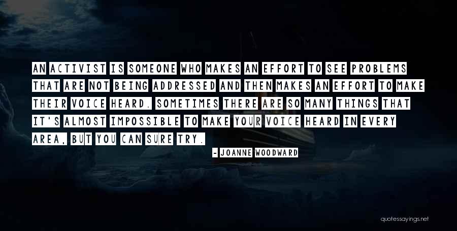 Not Being Sure Quotes By Joanne Woodward Not Being Sure Quotes By Joanne Woodward