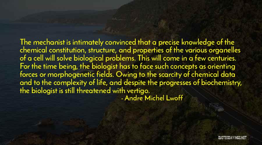 Not Being Threatened Quotes By Andre Michel Lwoff Not Being Threatened Quotes By Andre Michel Lwoff