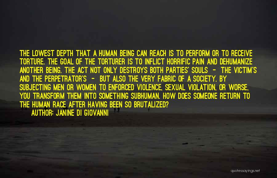 Not Being Victim Quotes By Janine Di Giovanni