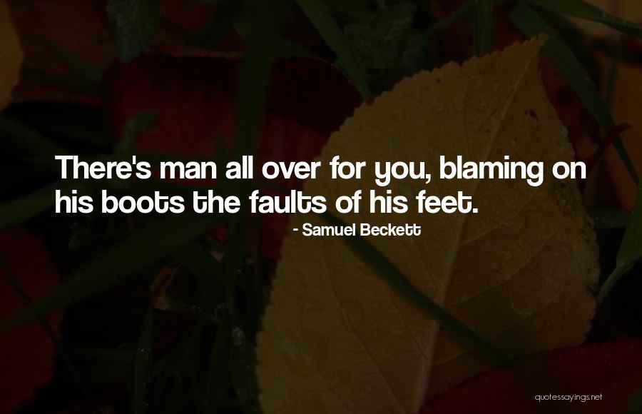 Not Blaming Yourself Quotes By Samuel Beckett