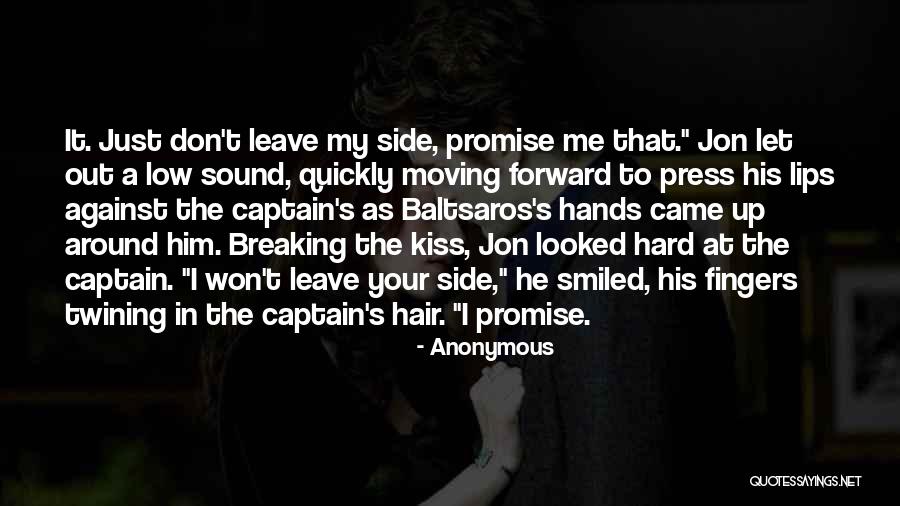 Not Breaking A Promise Quotes By Anonymous Not Breaking A Promise Quotes By Anonymous
