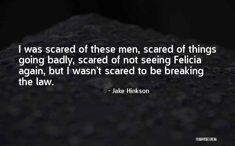 Not Breaking The Law Quotes By Jake Hinkson